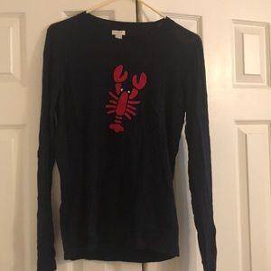 J. Crew Factory lobster sweater
